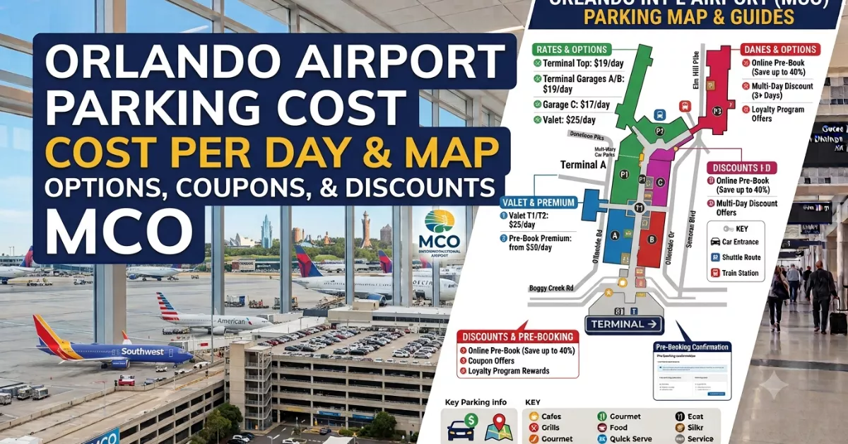 Orlando Airport Parking Cost Per Day