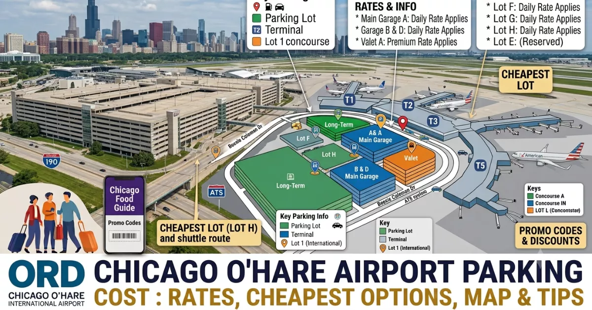 O Hare Airport Parking Cost